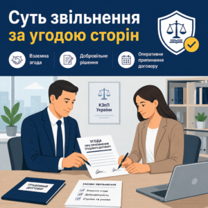 Юридична суть та умови звільнення за угодою сторін відповідно до КЗпП України