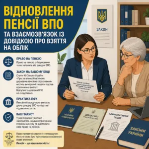 Відновлення пенсії ВПО та статус довідки переселенця