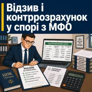Що робити, якщо МФО подали до суду: як скласти відзив і контррозрахунок