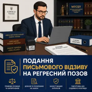 підготовка відзиву на позовну заяву МТСБУ адвокатом