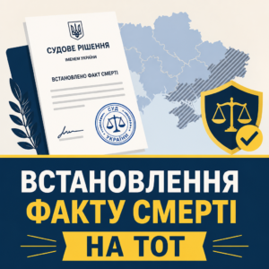 Судове встановлення факту смерті на тимчасово окупованій території