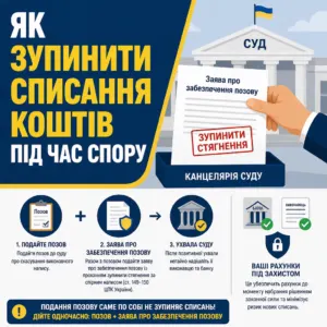 скасування виконавчого напису — зупинення стягнення