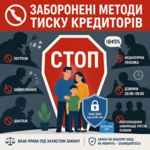 Заборонені методи тиску кредиторів та захист прав позичальника МФО