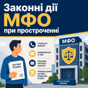 Законні межі дій мікрофінансових організацій та що можуть зробити МФО при простроченні