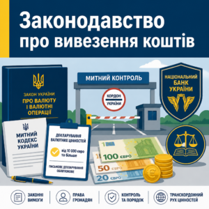 Законодавство про вивезення коштів за кордон та правила декларування валютних цінностей
