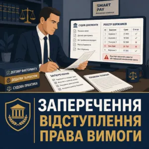 Заперечення відступлення права вимоги ФК Смарт Пей