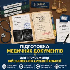 Збір медичних документів для визначення придатності до військової служби