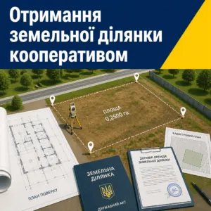 земля для ЖБК виділення та оренда